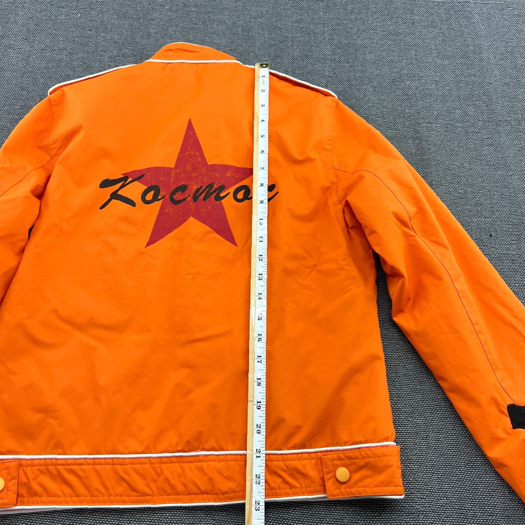 Vintage VINTAGE Race Car Jacket Womens L Orange NASCAR/F1 Style Casual Zip Size L / US 10 / IT 46 - 5 Thumbnail