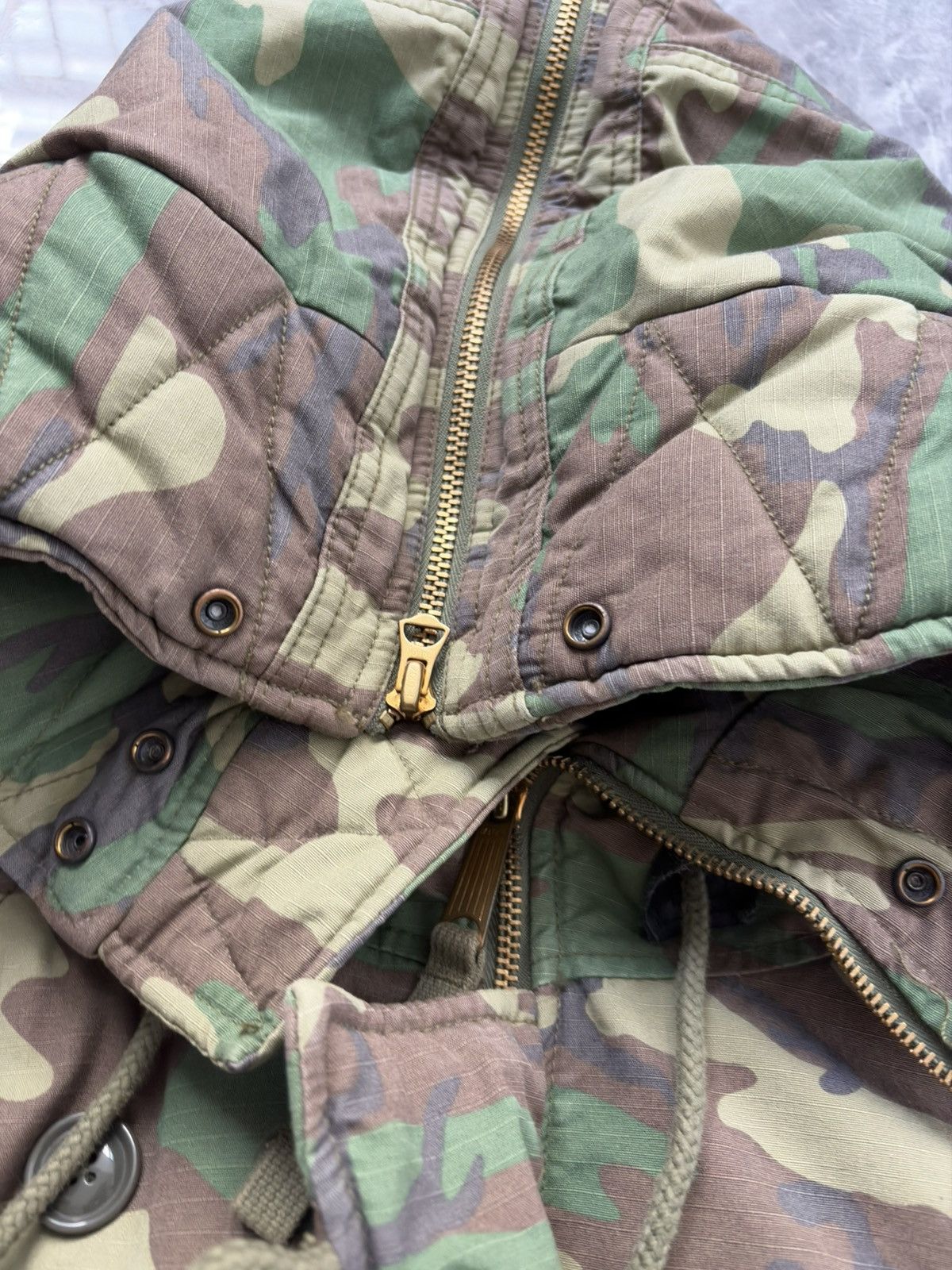 RRL Ralph Lauren RRL Ralph Lauren N2B Camo jacket Size US L / EU 52-54 / 3 - 3 Thumbnail