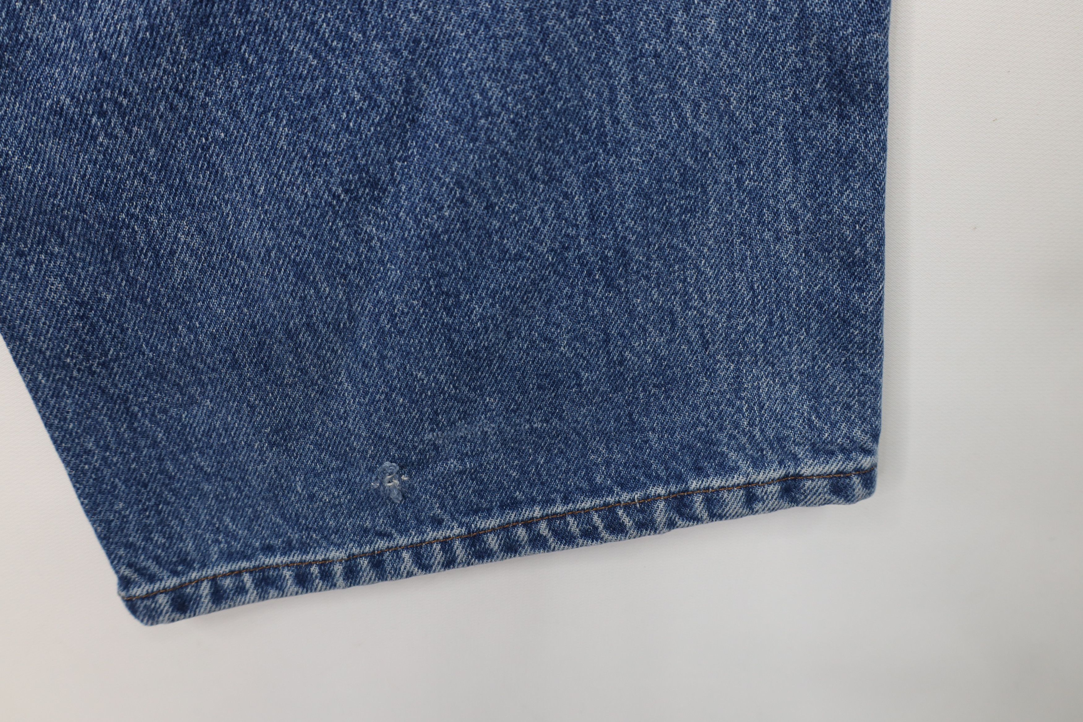 Harley Davidson Vintage 90s Y2K Harley Davidson Wide Leg Denim Jeans Blue Size US 38 / EU 54 - 8 Thumbnail