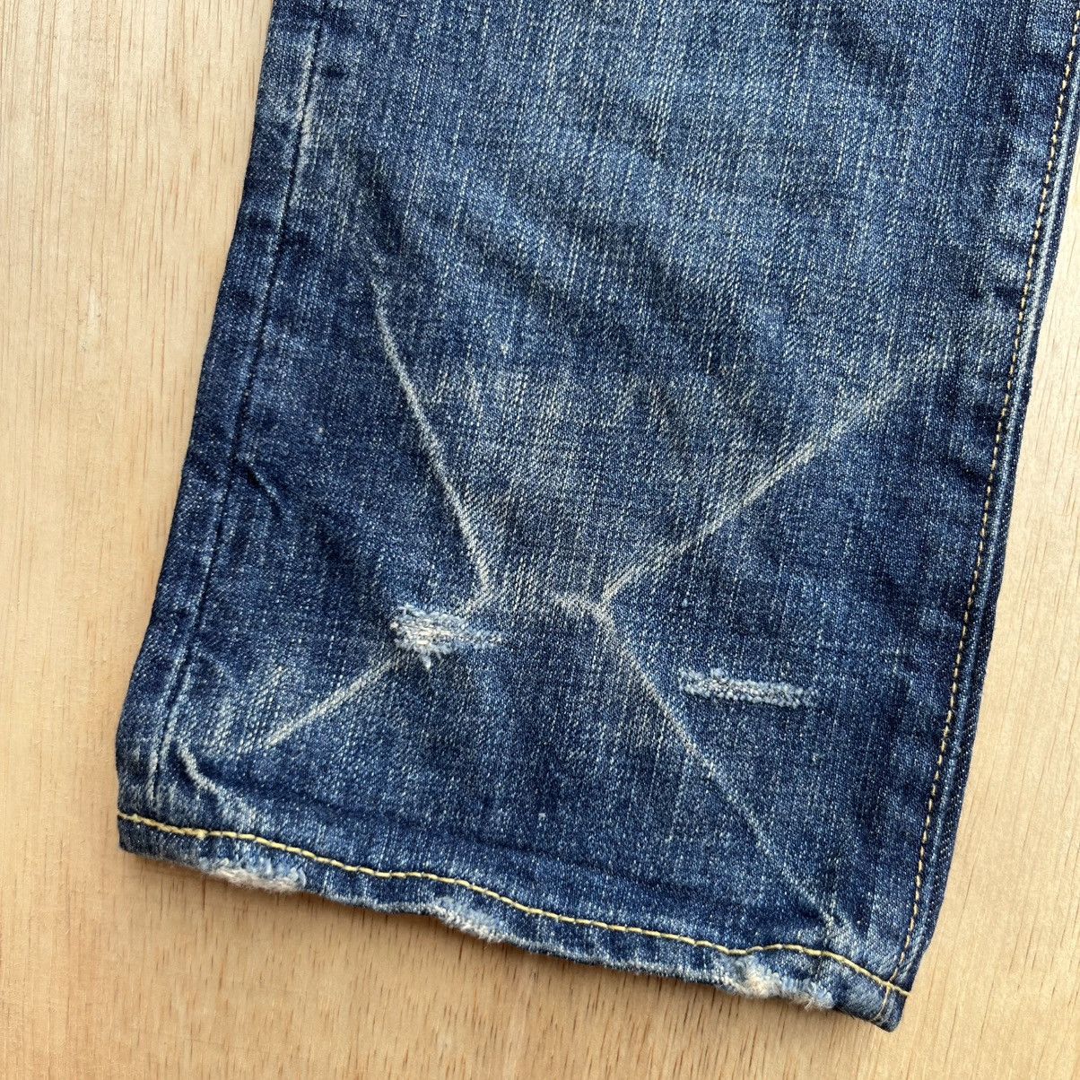 Hysteric Glamour HYSTERIC GLAMOUR VINTAGE DENIM DISTRESSED JAPANESE BRAND Size US 29 - 3 Thumbnail