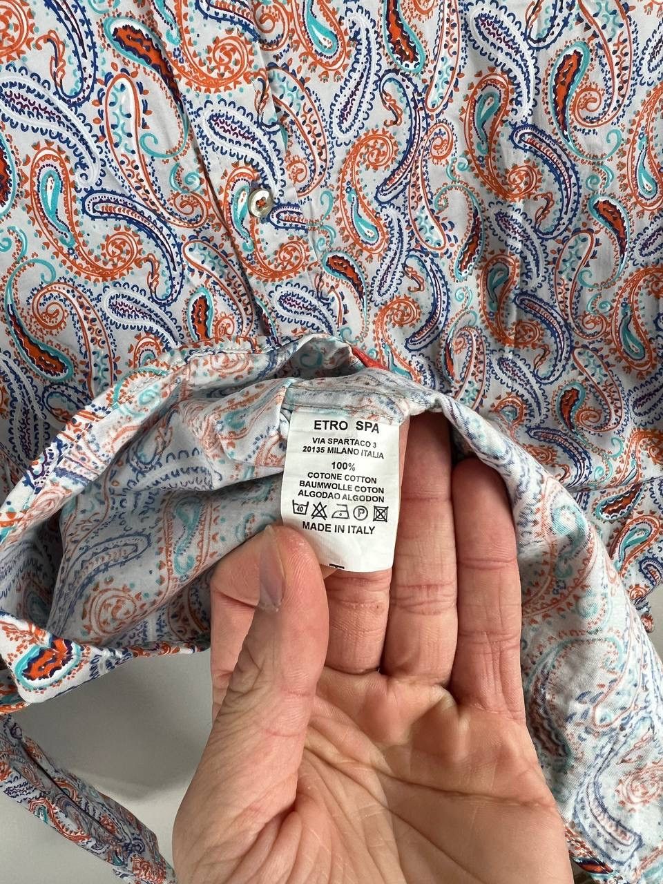 Etro Etro vintage shirts size M Size US M / EU 48-50 / 2 - 5 Thumbnail