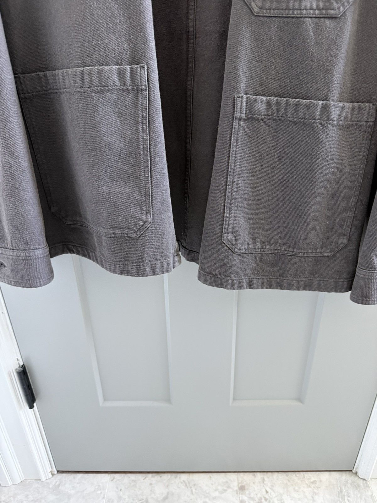 A.P.C. Denim Chore Jacket in Washed Black Size US L / EU 52-54 / 3 - 5 Thumbnail