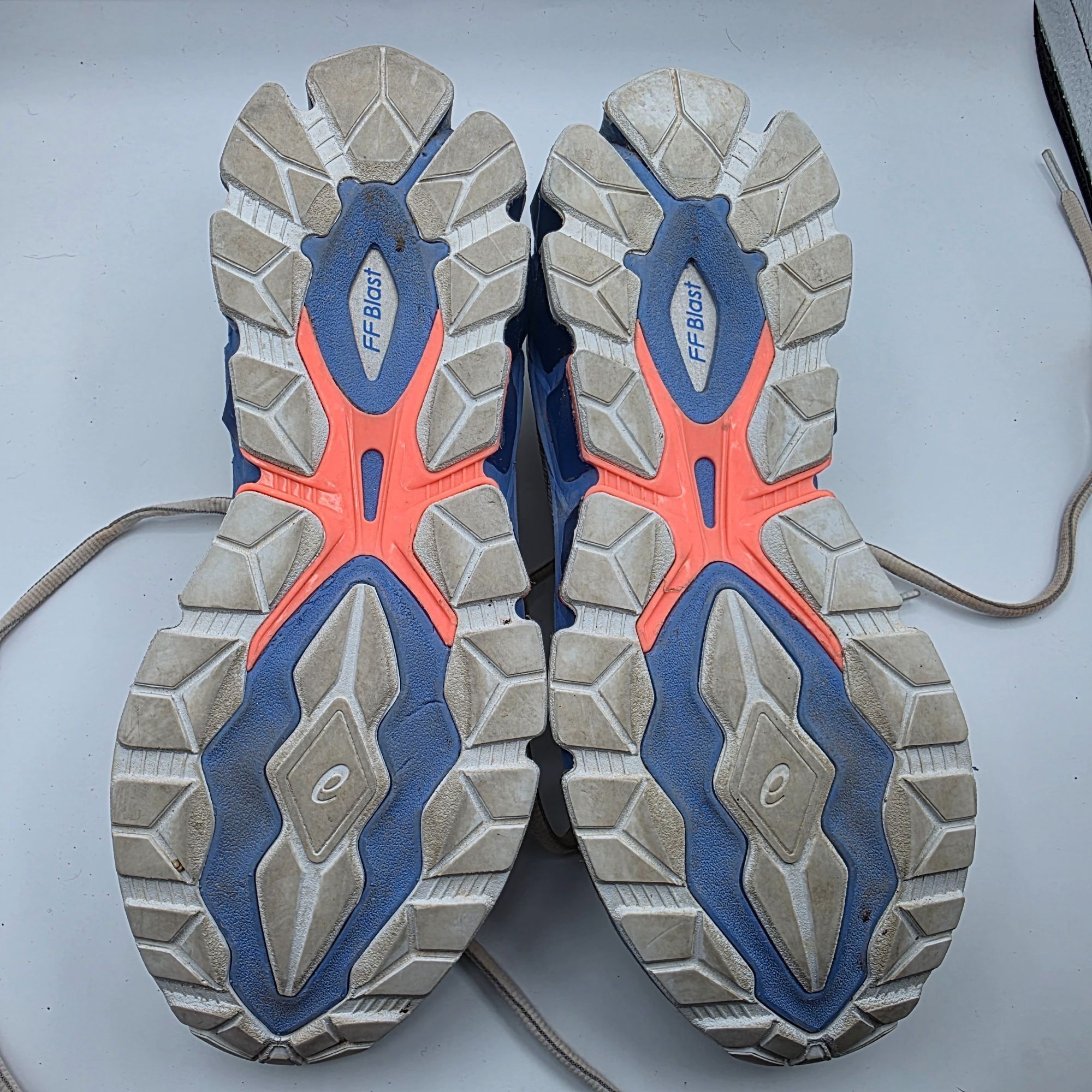 Asics Asics Gel Quantum 360 7 Womens Size 8 White Blue Athletic Sh Size US 8 / IT 38 - 8 Thumbnail