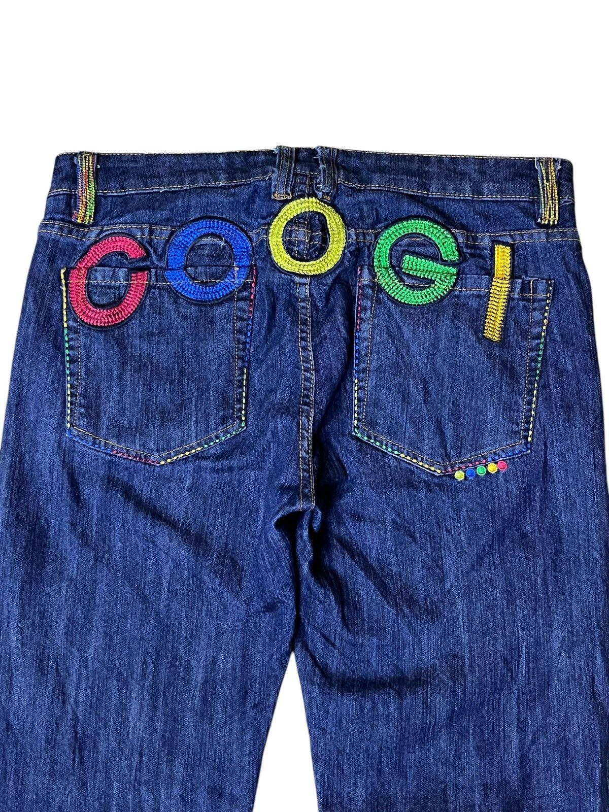 Coogi COOGI AUSTRALIA EMBROIDERY RASTA LOGO JEANS Size US 35 - 6 Thumbnail