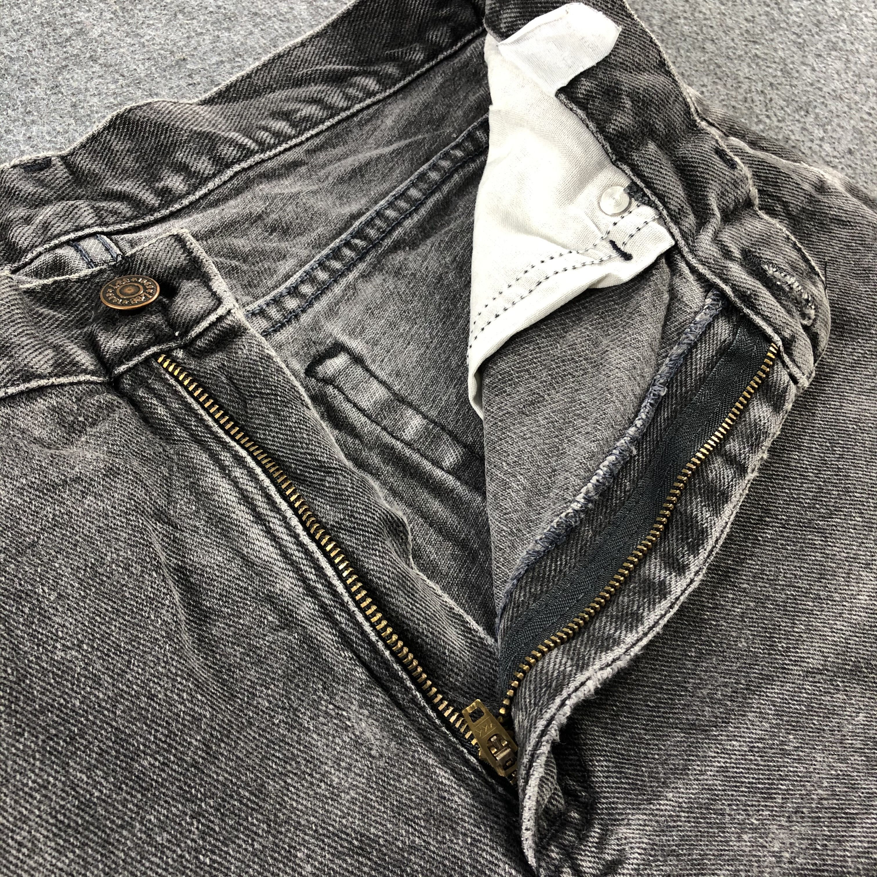 Lee Vintage Faded Black Lee Jeans-J2407 Size US 30 / EU 46 - 10 Thumbnail