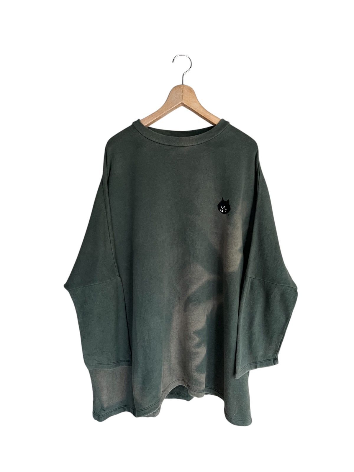 Issey Miyake Champion X Nenet by Issey Miyake Oversized Faded Sweatshirt Size US L / EU 52-54 / 3 - 2 Thumbnail