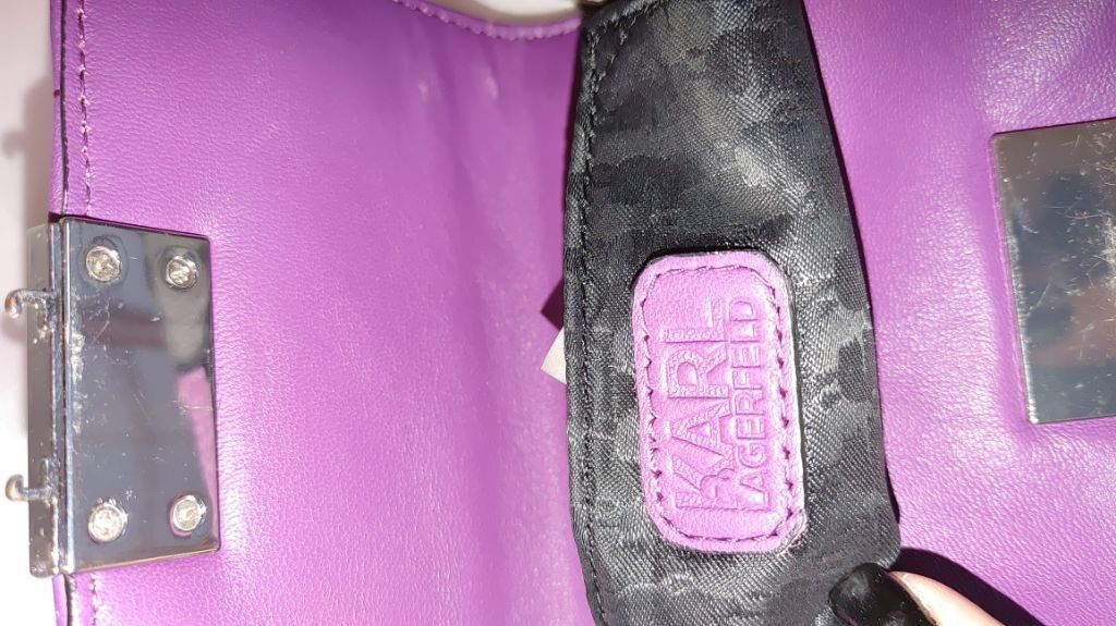 Karl Lagerfeld Karl Lagerfeld Paris Mini Agness Quilted Leather Crossbody Size ONE SIZE - 7 Thumbnail