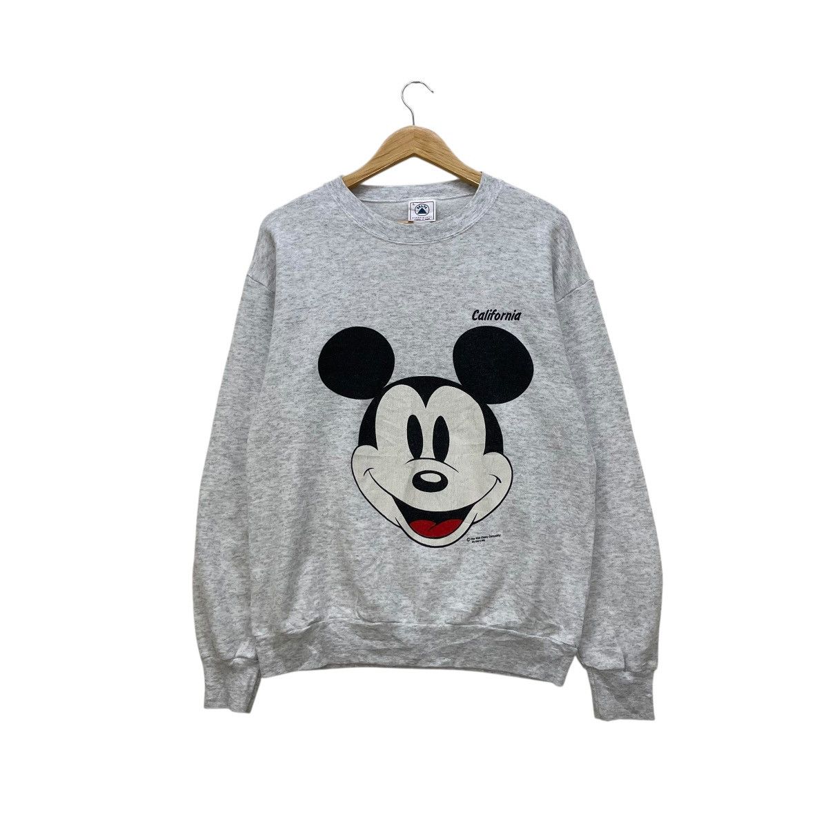 Mickey Mouse 💥Vintage 90s Mickey Mouse Crewneck Sweatshirt Size US M / EU 48-50 / 2 - 1 Thumbnail