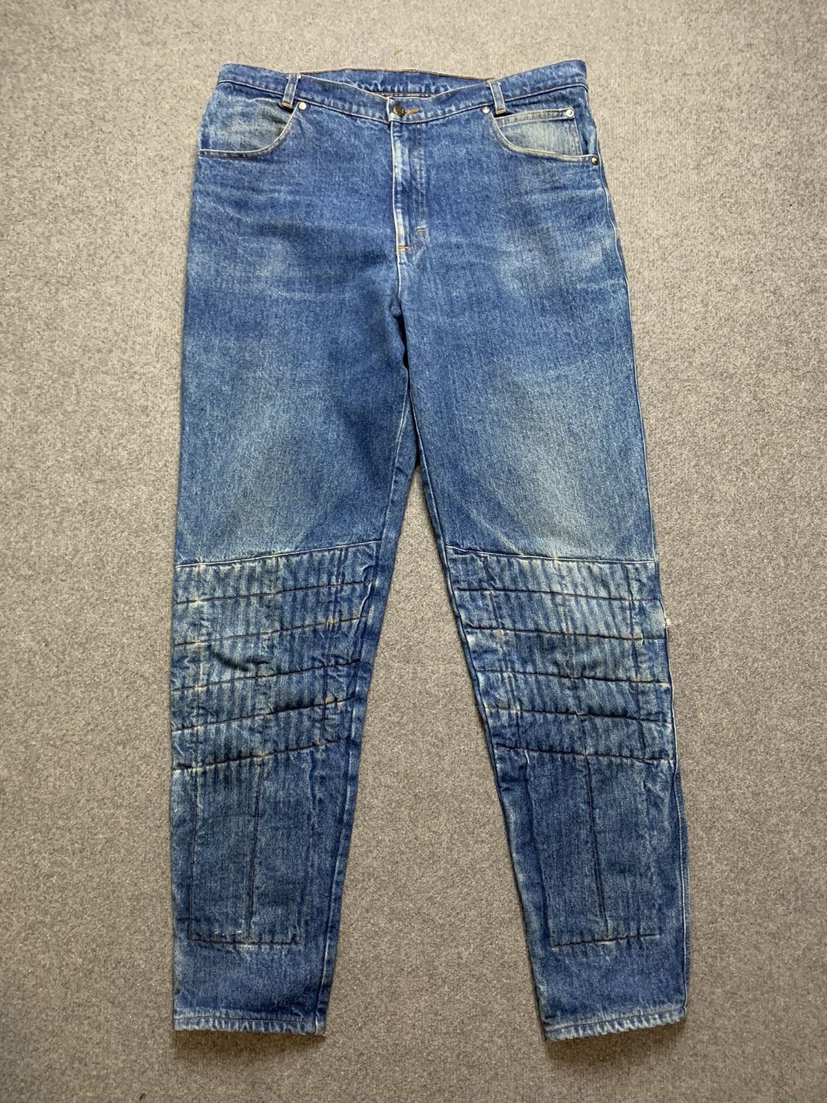 Hype Vintage Giali Kanye West Motorcycle jeans Pants racing | Grailed