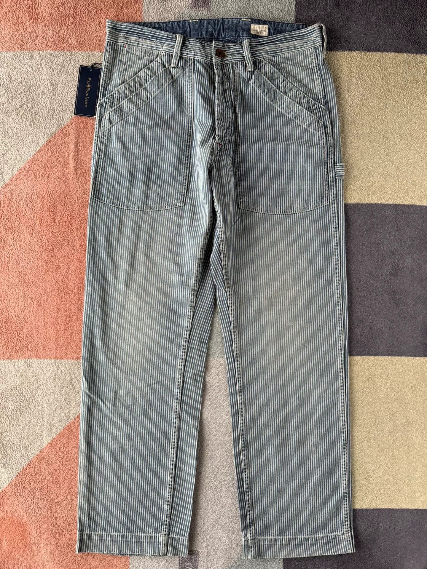 Polo Ralph Lauren Ralph Lauren Polo Striped Deck Pants Size US 32 / EU 48 - 1 Thumbnail