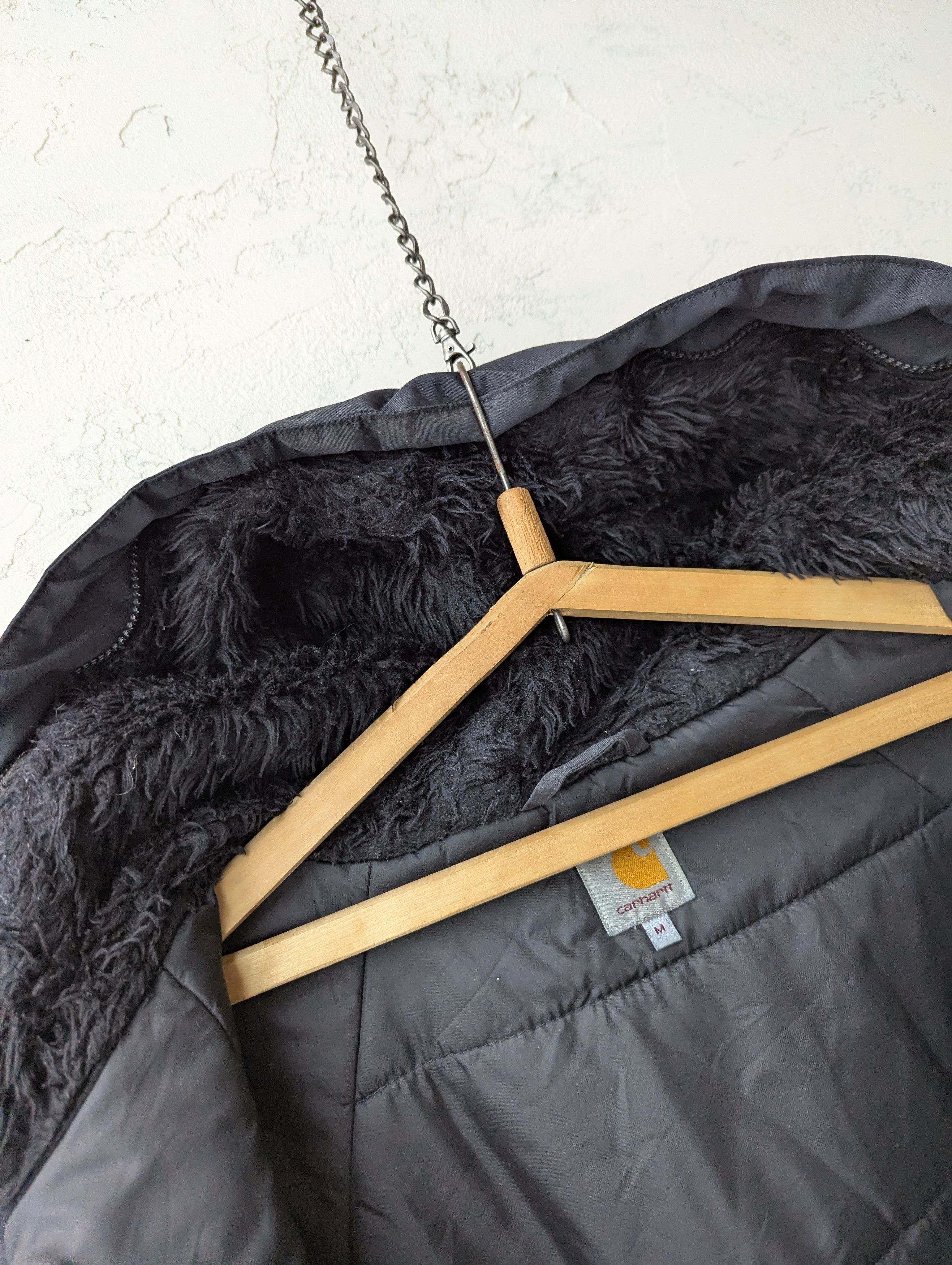 Carhartt Wip Carhartt WIP VTG Anchorage Parka Black Men's Sz M Size US M / EU 48-50 / 2 - 14 Thumbnail