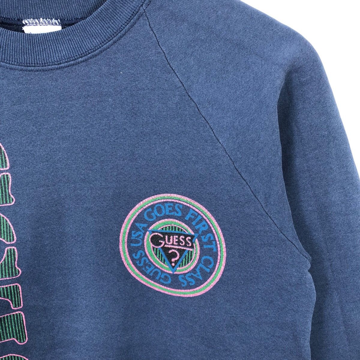 George × Guess Vintage 90s GUESS Usa GEORGE MARCIANO Crewneck Sweatshirt Size S / US 4 / IT 40 - 3 Thumbnail