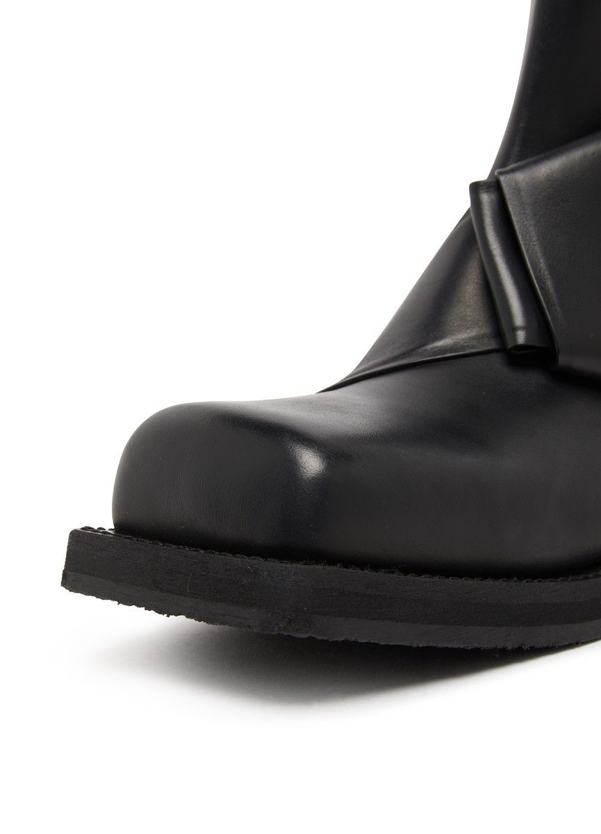 Acne Studios o1y0725 Ankle Boots in Black Size US 7 / IT 37 - 2 Thumbnail