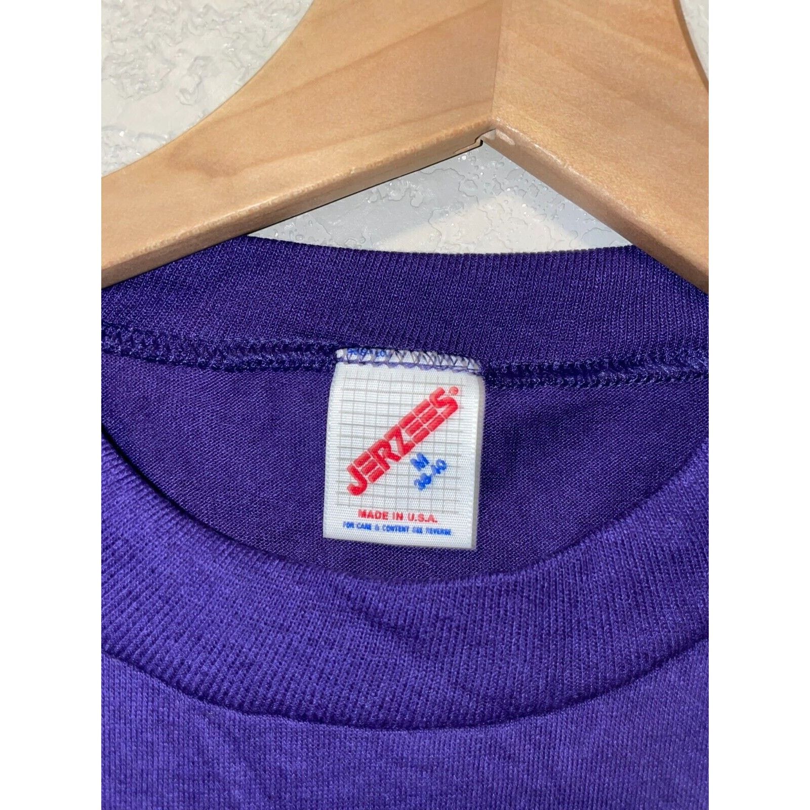 Jerzees Vintage Taos Shirt Mountains Purple Graphic Tee VTG 90s M Size US M / EU 48-50 / 2 - 8 Thumbnail