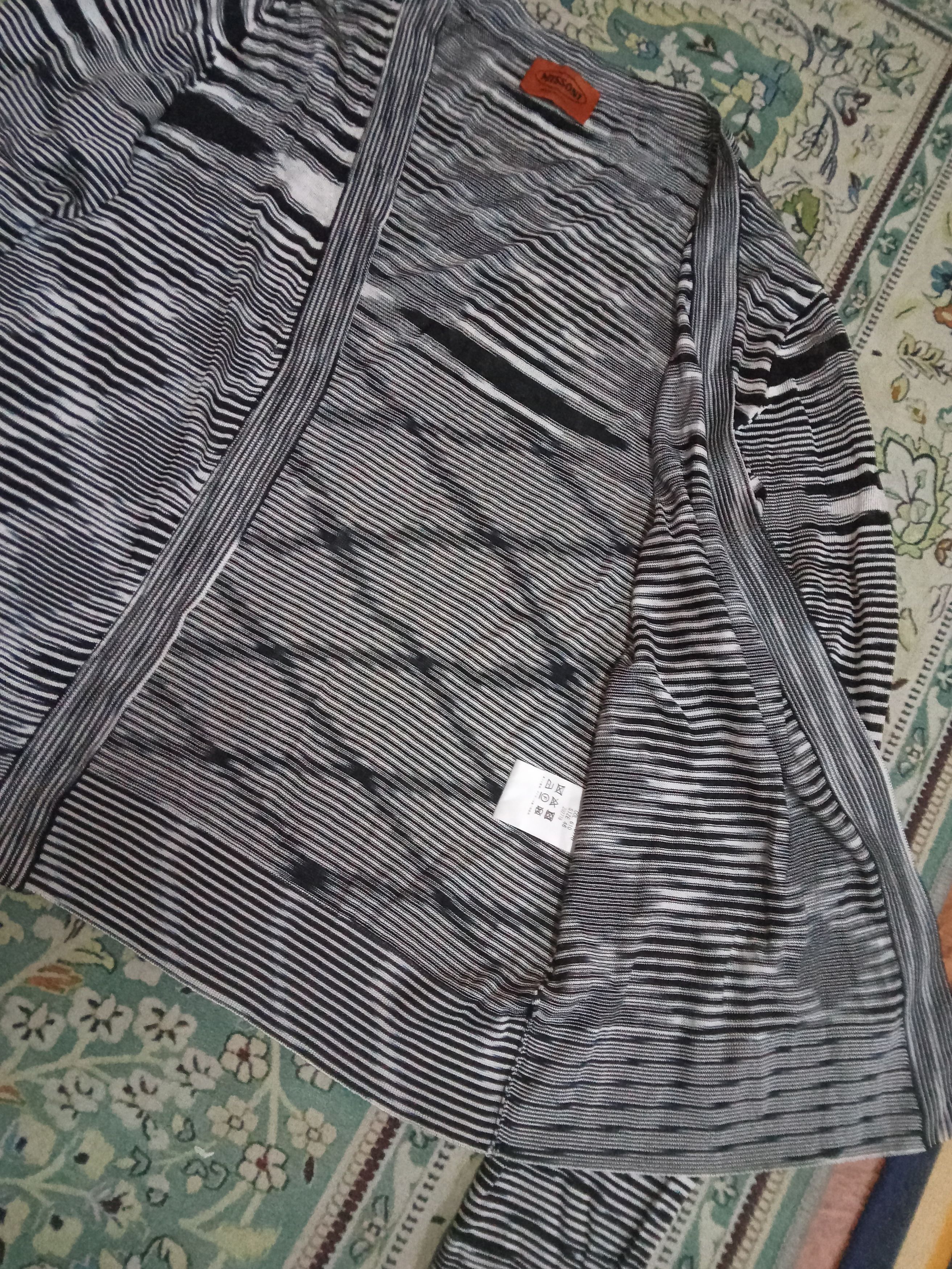 Missoni Missoni Rayon Cardigan Size L / US 10 / IT 46 - 7 Thumbnail