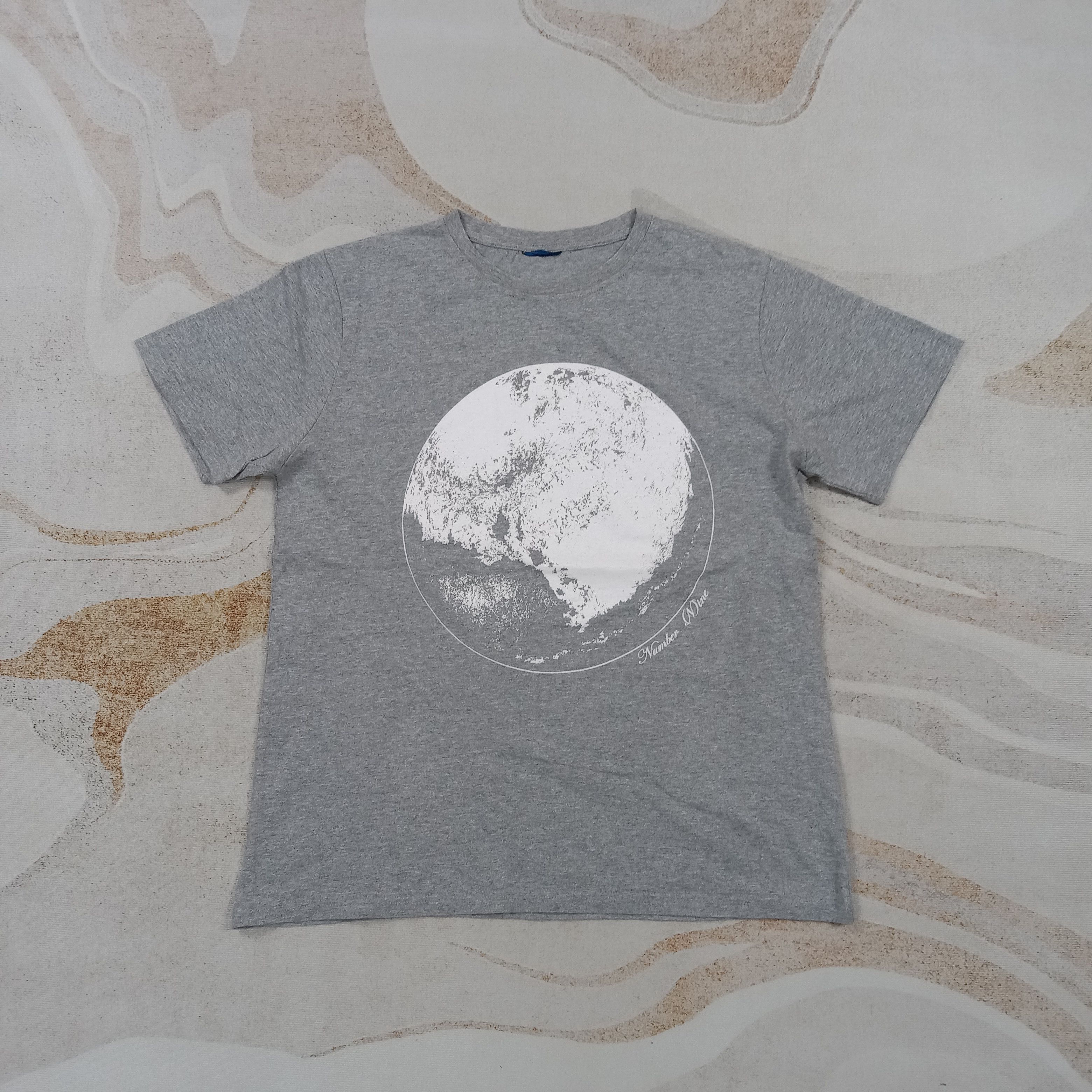 Number (N)ine Number Nine Streetwear Full Moon Art TshirtC76N75 Size US M / EU 48-50 / 2 - 1 Thumbnail