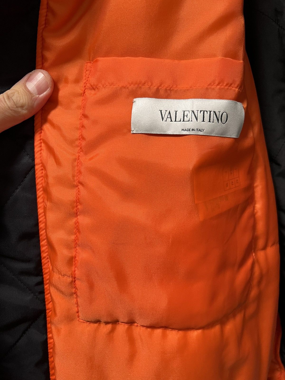 Valentino Valentino Nylon & Denim bomber jacket Size US L / EU 52-54 / 3 - 8 Thumbnail