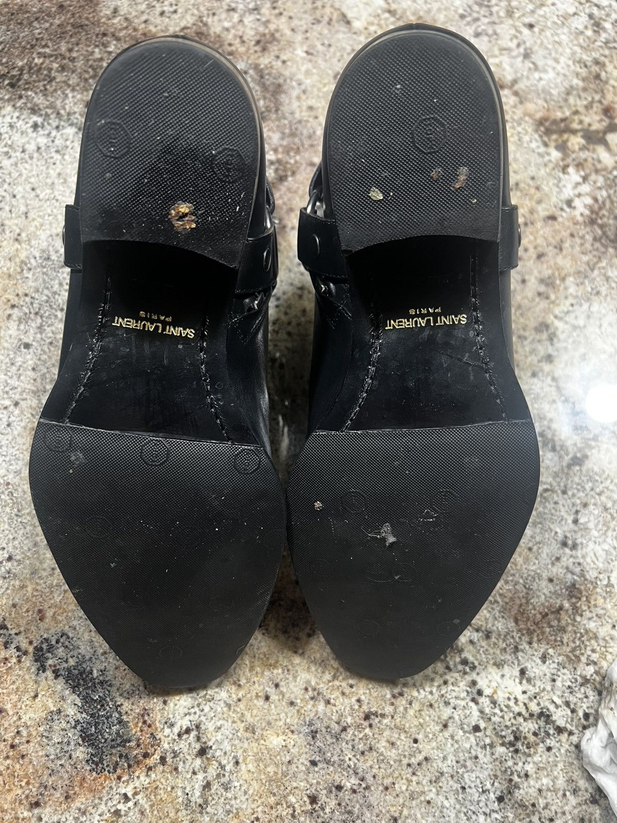 Saint Laurent Paris Saint Laurent Paris FW16 Chained Harness Wyatt Boots Size US 11 / EU 44 - 8 Thumbnail