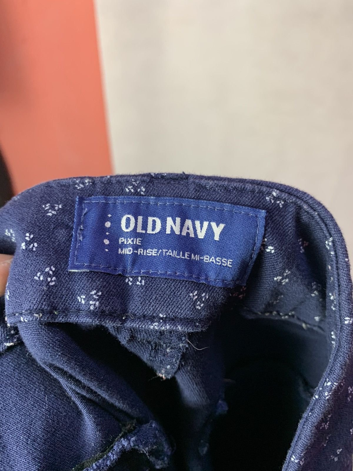 Designer × Old Navy 🔥Old Navy Pixie Mid Rise Fullprint Casual Pants Trousers Size US 36 / EU 52 - 8 Thumbnail