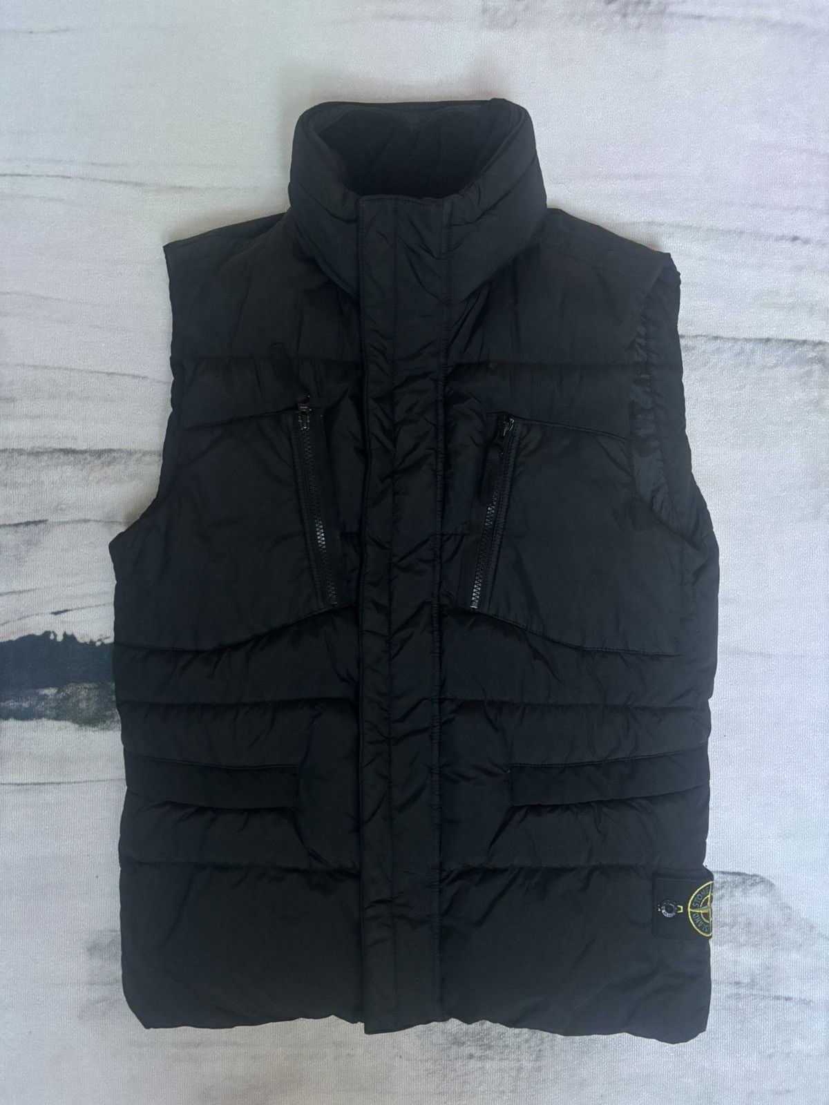 Stone Island Stone Island black gilet with removable hood S Size US S / EU 44-46 / 1 - 1 Thumbnail