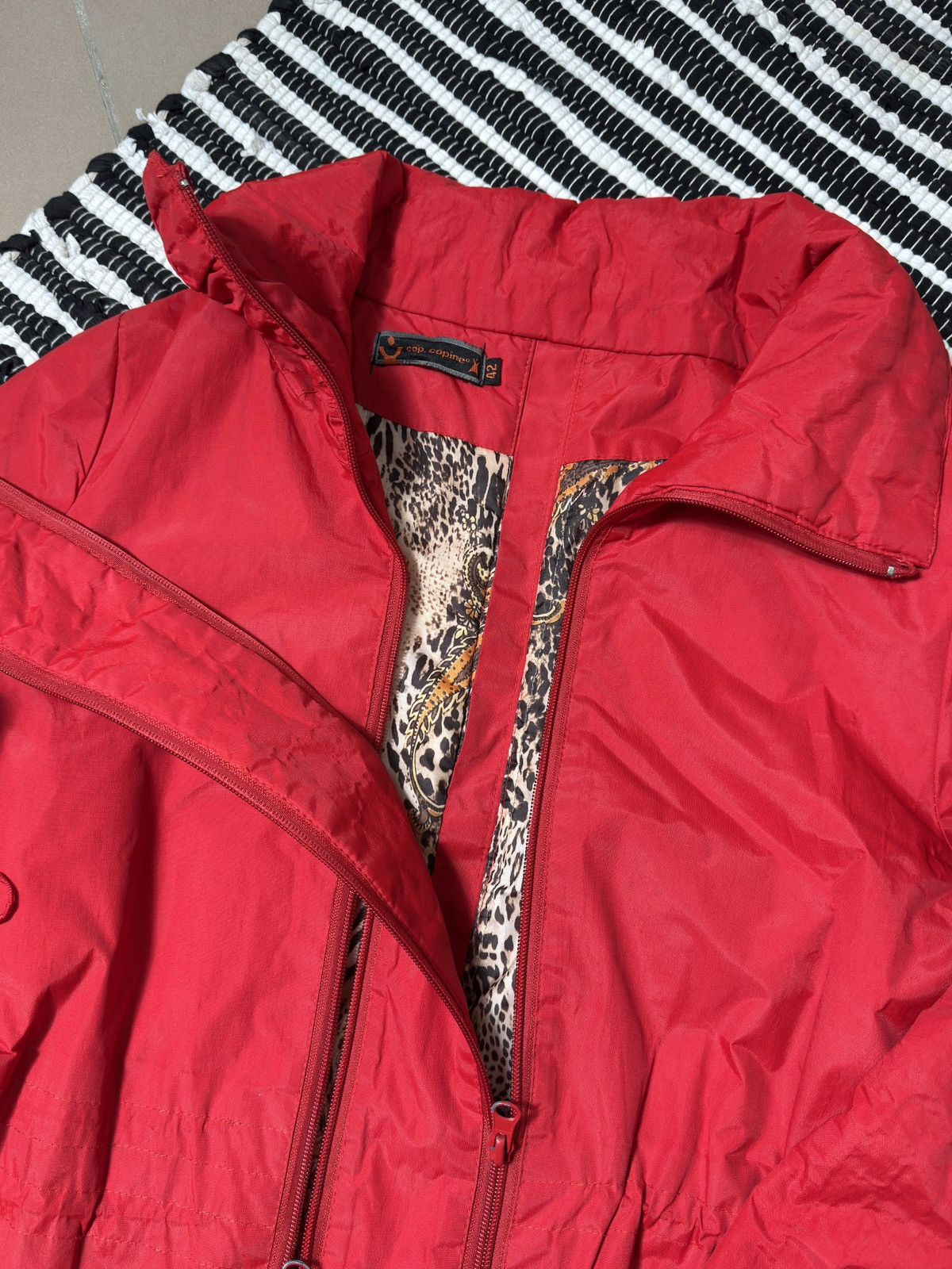 Cop Copine VINTAGE COP COPINE 2000s DOUBLE ZIP UP DOWN PUFFER JACKET Size M / US 6-8 / IT 42-44 - 7 Thumbnail