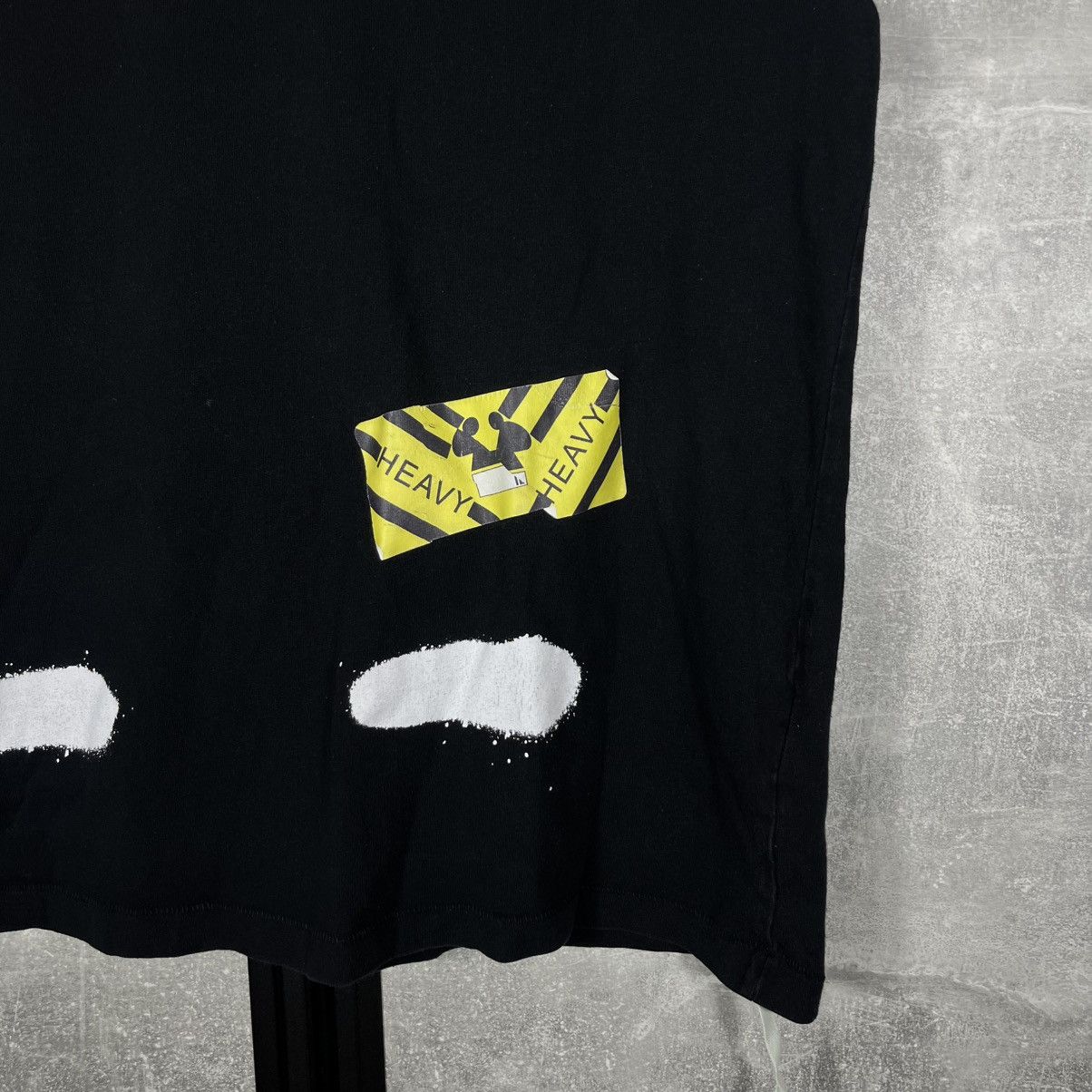 Off-White OFF WHITE SPRAY DIAGONAL VINTAGE TEE TSHIRT VIRGIL ABLOH Size US L / EU 52-54 / 3 - 10 Thumbnail