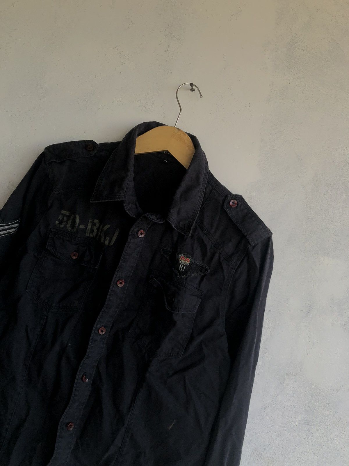 Hysteric Glamour Japanese Buckaro Patchwork Button Shirt Size US XL / EU 56 / 4 - 2 Thumbnail