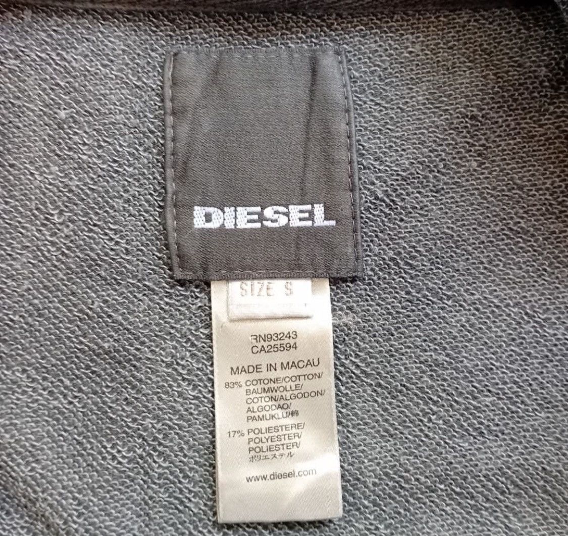 Le Grande Bleu (L.G.B.) Faded Diesel Raw cutting fabrics zip hoodie Size US M / EU 48-50 / 2 - 6 Thumbnail