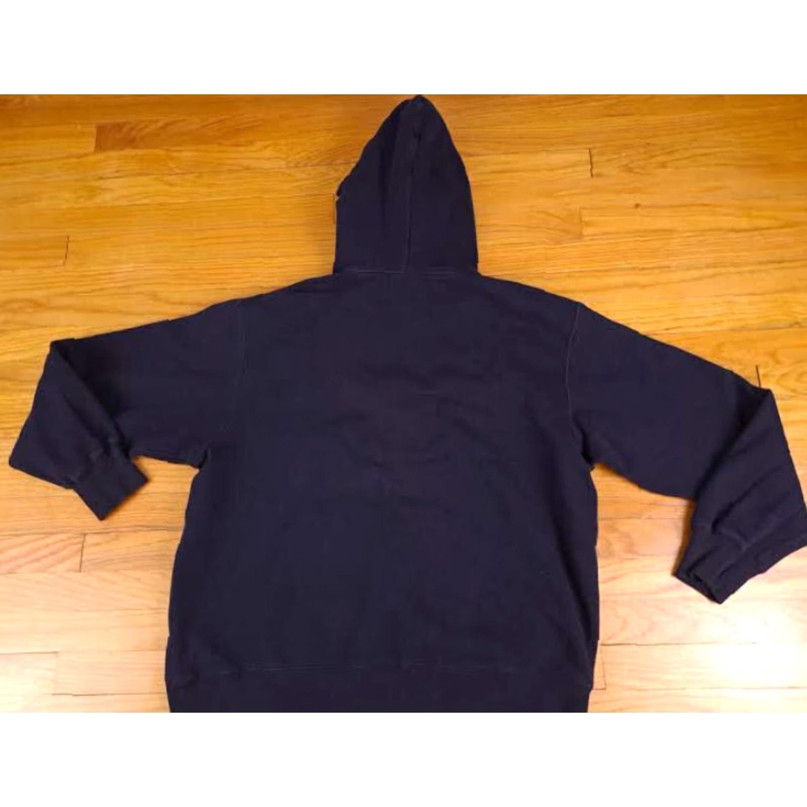 Polo Ralph Lauren Polo Ralph Lauren Sweatshirt Hooded Pullover Large Black Embroidered Cotton Men Regular Size L Size US L / EU 52-54 / 3 - 4 Thumbnail
