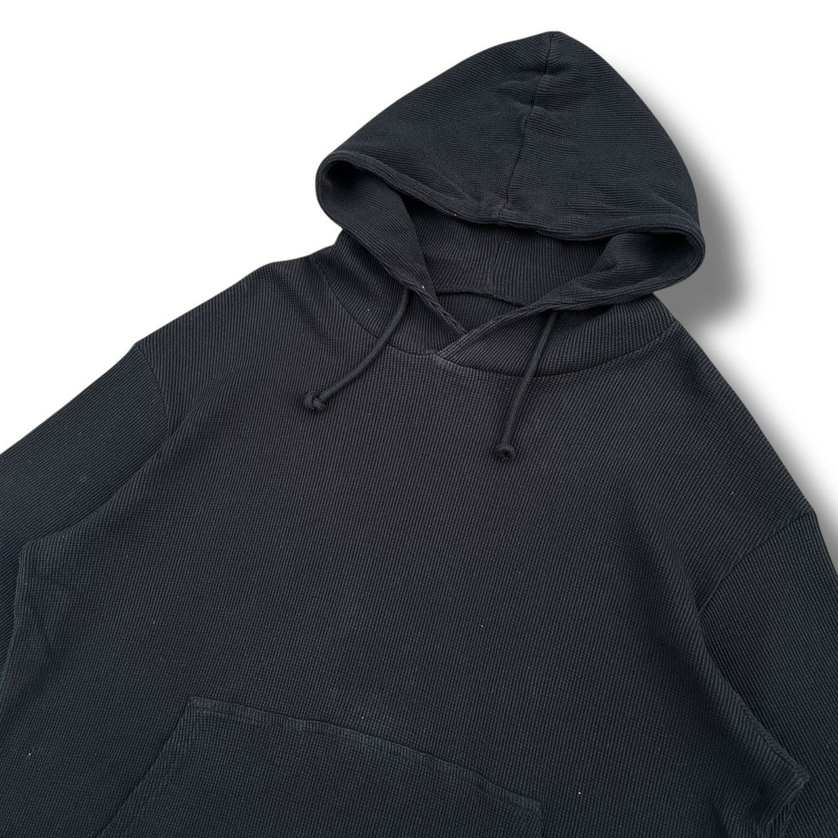 Maison Margiela Maison Margiela S/S18 Waffle Knit Atelier Hoodie Shirt Size US S / EU 44-46 / 1 - 3 Thumbnail