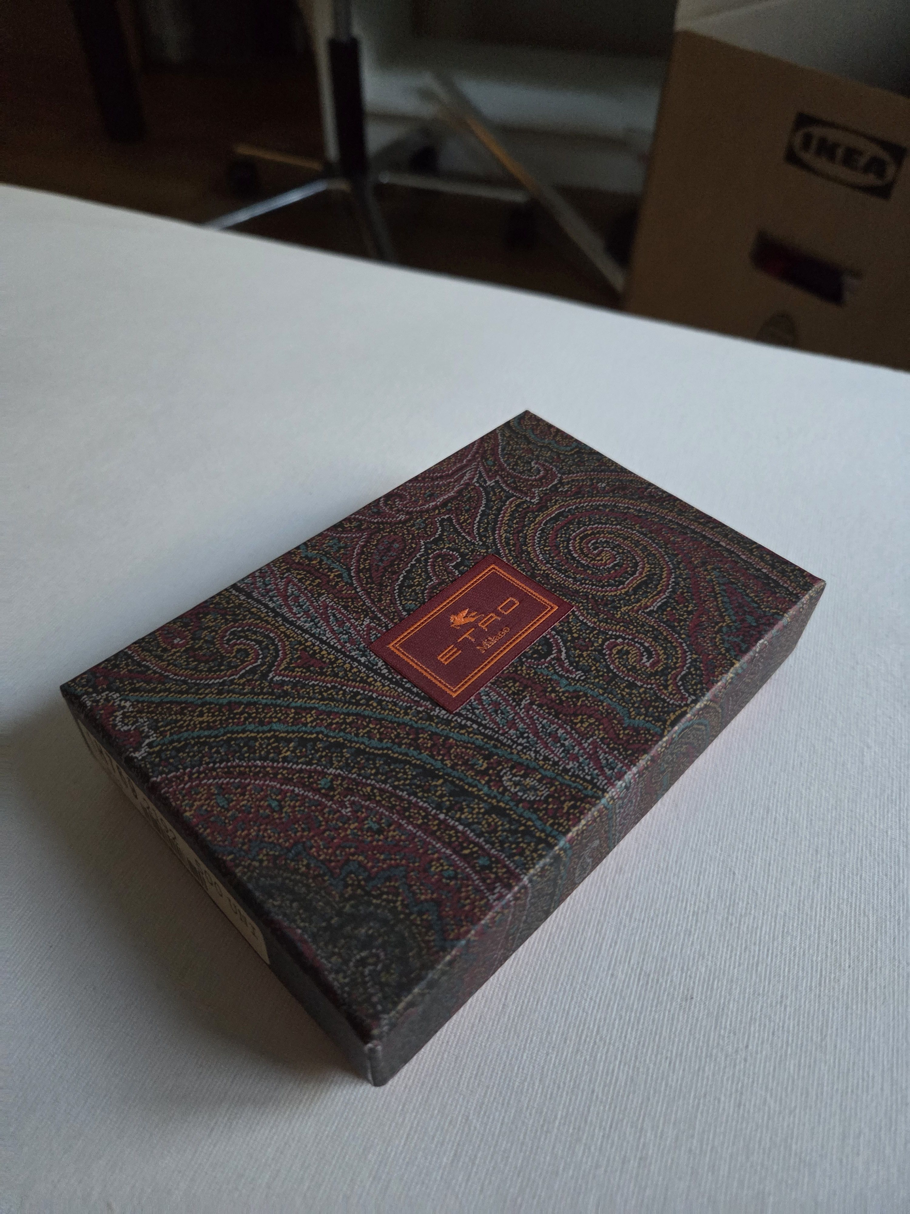 Etro Etro Leder Portemonnaie mit Paisley-Muster – Neu & OVP Size ONE SIZE - 8 Thumbnail