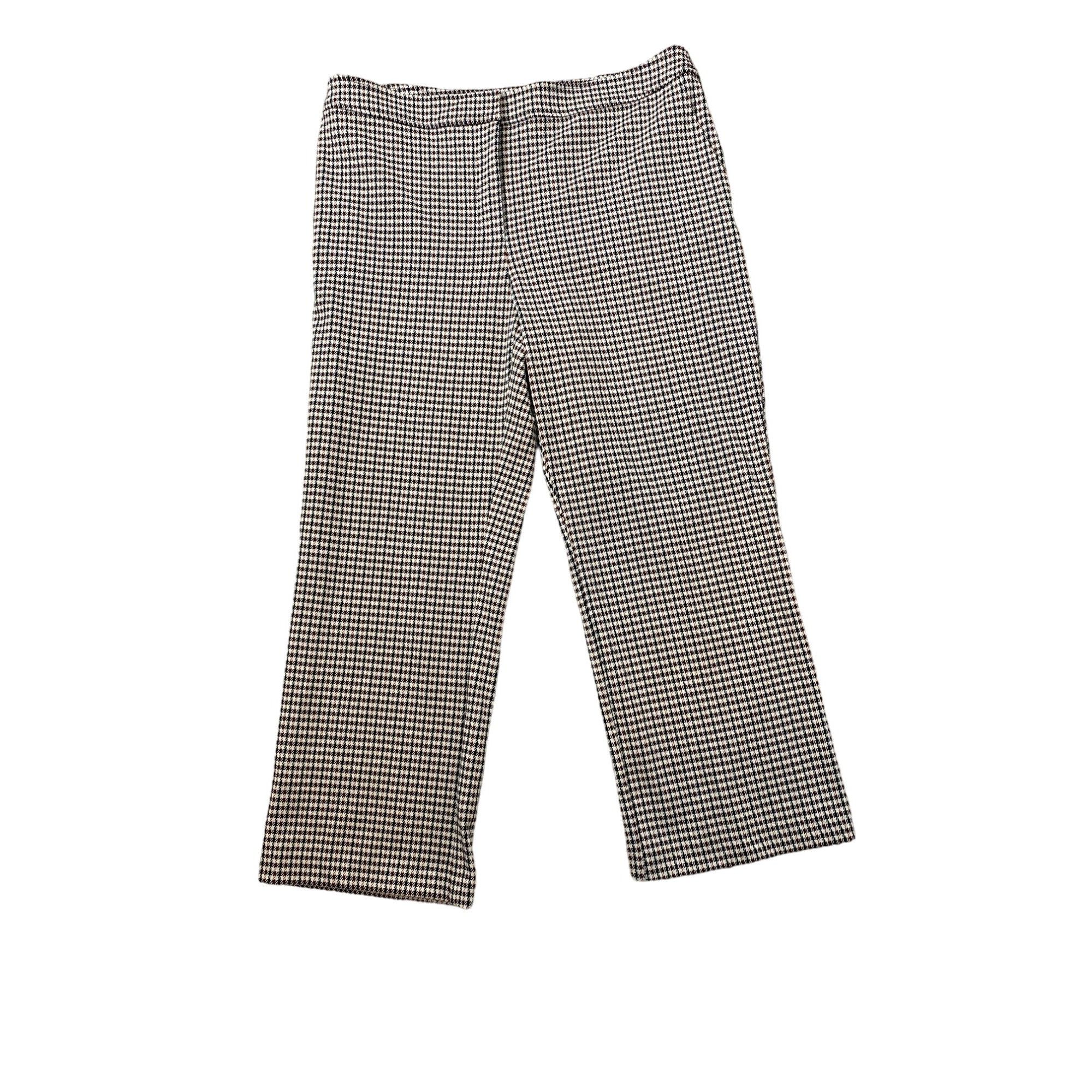 Other PHILOSOPHY WOMEN'S HOUNDSTOOTH FLARE PANTS SZ 14W NWT Size 36" / US 14 / IT 50 - 2 Thumbnail