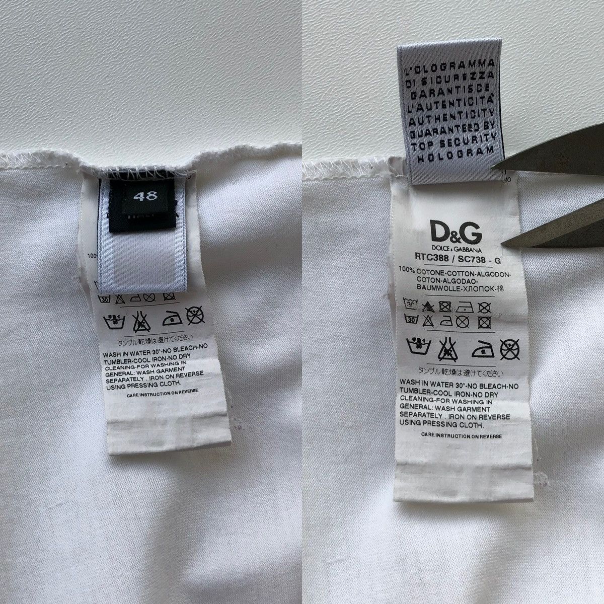Designer × Dolce & Gabbana × Vintage Dolce & Gabbana Kim Basinger Herb Ritts Foundation T-Shirt Size US M / EU 48-50 / 2 - 9 Thumbnail