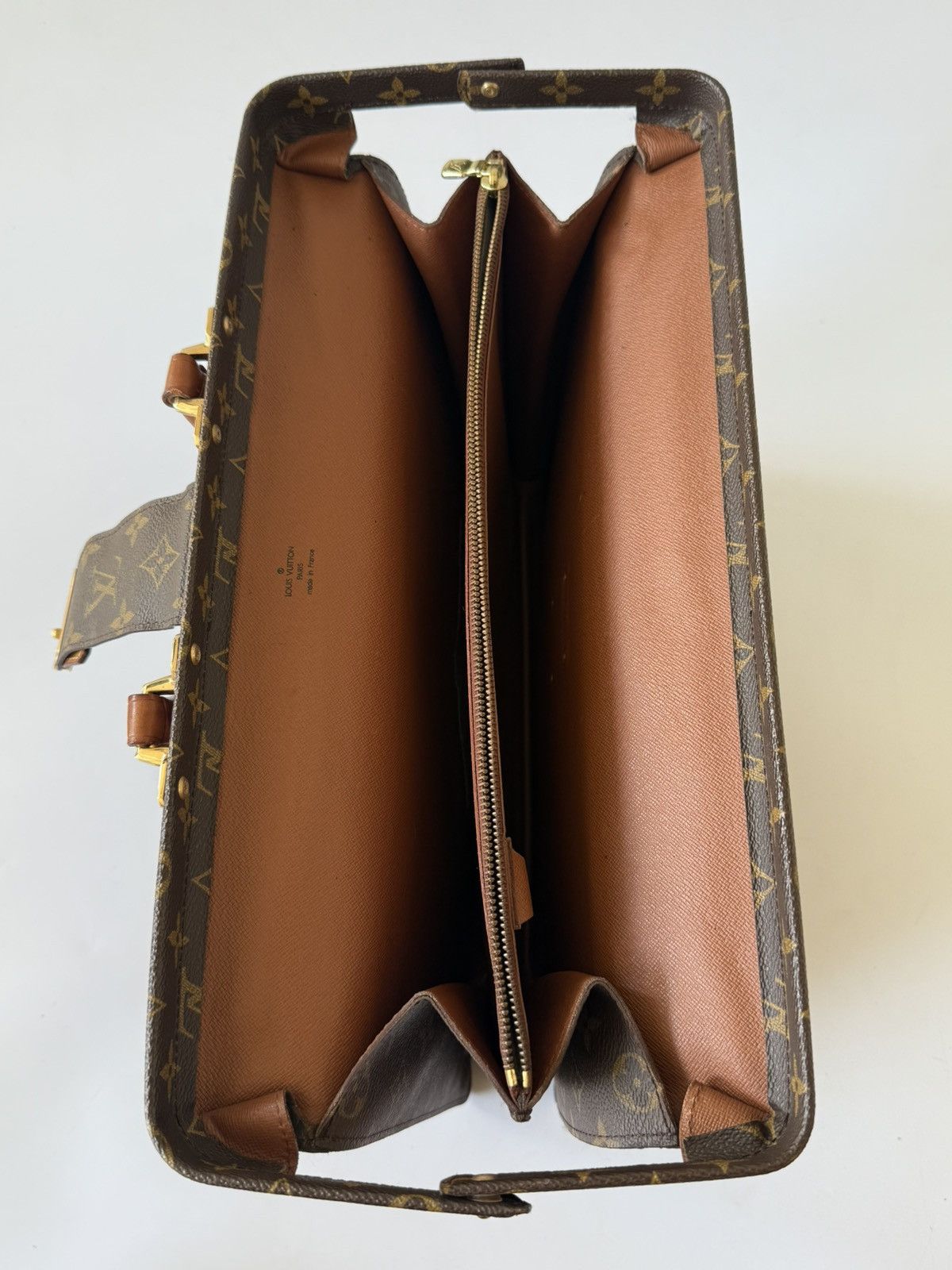 Louis Vuitton Louis Vuitton Monogram Serviette Fermoir Briefcase Bag Size ONE SIZE - 7 Thumbnail