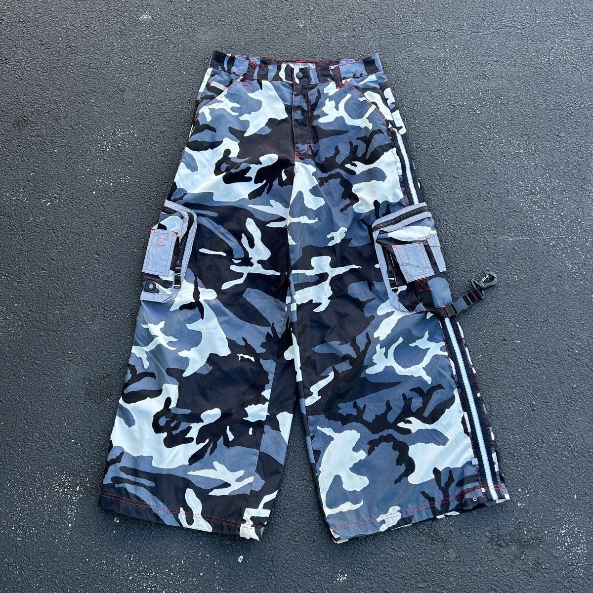 JNCO × Streetwear × Vintage Crazy vintage y2k MACGEAR baggy camo
