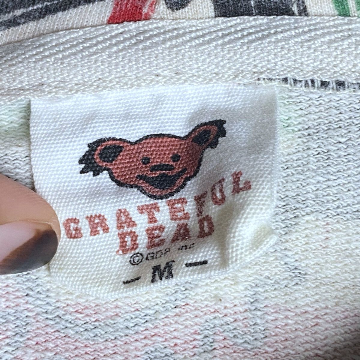Designer × Vintage Grateful Dead Hoodie Full Print Sweatshirt Pull Over Jumper Size US M / EU 48-50 / 2 - 8 Thumbnail