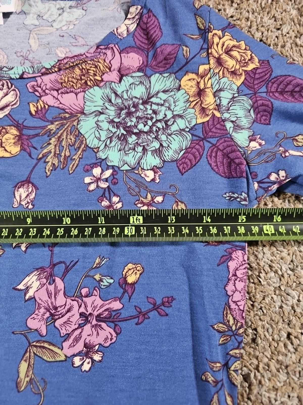 Other LuLaRoe XS Floral Dress Multicolor Size XS / US 0-2 / IT 36-38 - 4 Thumbnail