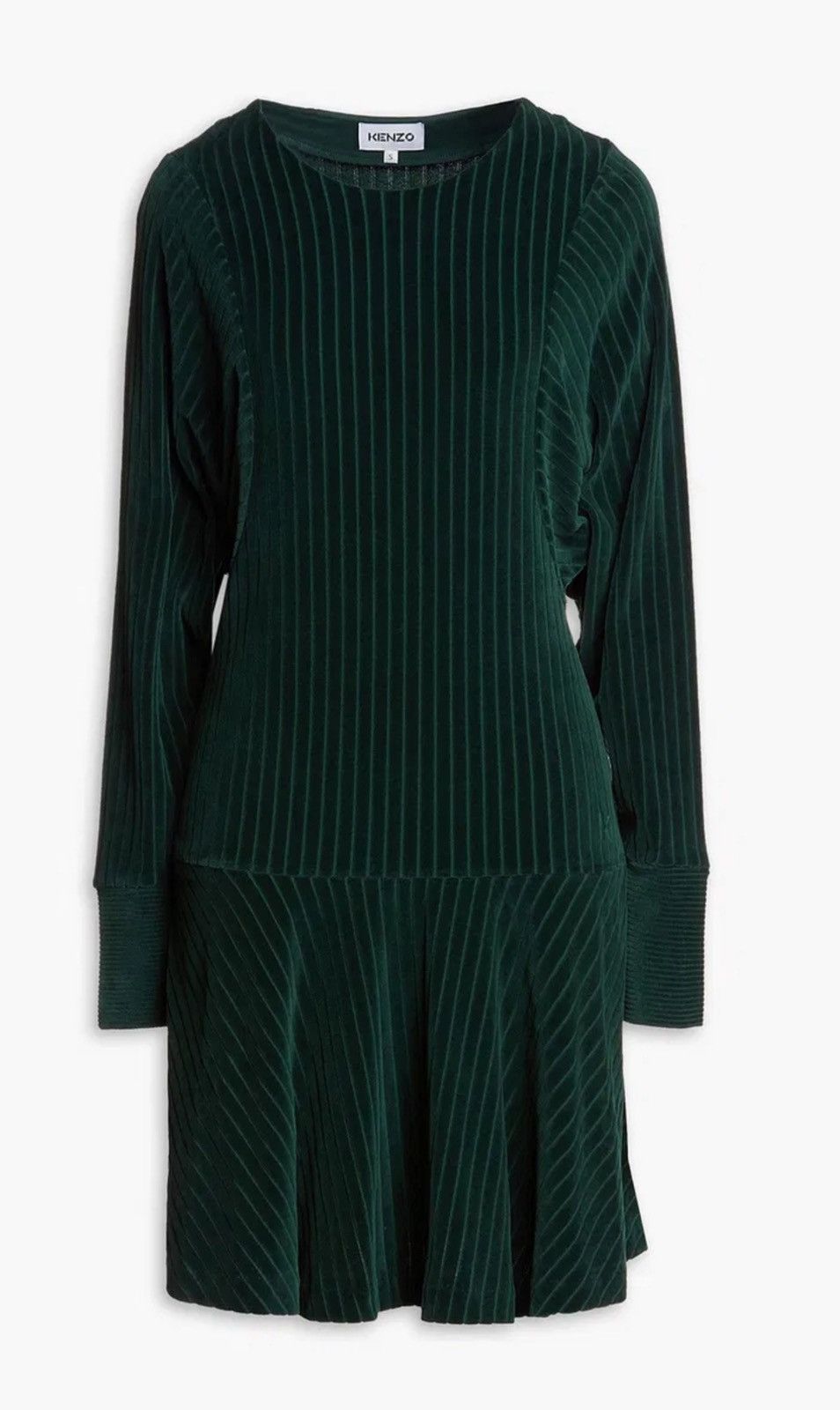 Kenzo Kenzo dress velvet Size L / US 10 / IT 46 - 1 Thumbnail