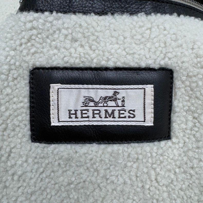 Hermes Hermes Sheepskin and fur jacket Size US M / EU 48-50 / 2 - 2 Thumbnail