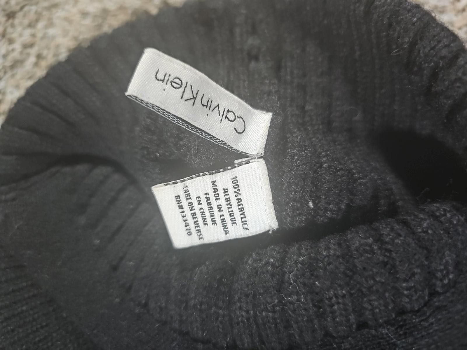 Calvin Klein Calvin Klein Knit Black Brimmed Beanie Newsboy Hat Soft Size ONE SIZE - 4 Thumbnail
