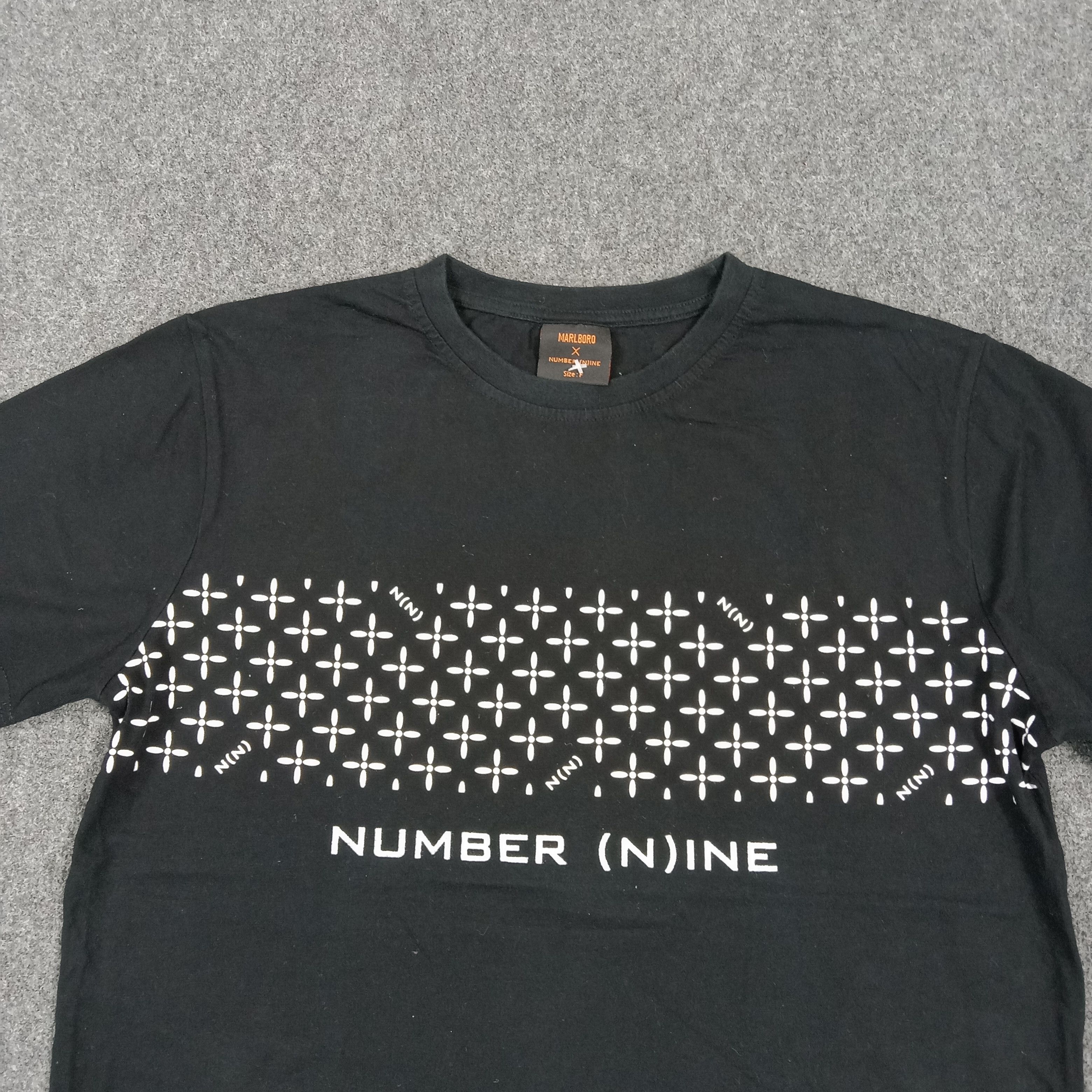 Number (N)ine Marlboro x Number Nine Japanese Logo Tshirt C285N16 Size US M / EU 48-50 / 2 - 2 Thumbnail