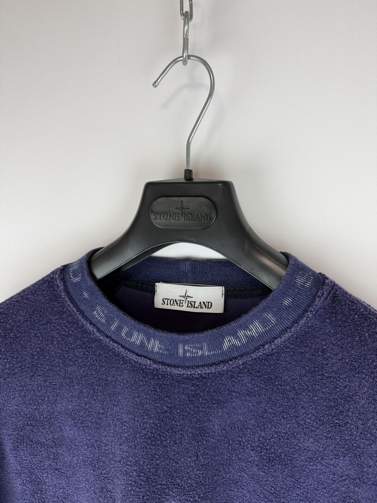 Stone Island Purple blue Stone Island sweater Size US L / EU 52-54 / 3 - 4 Thumbnail