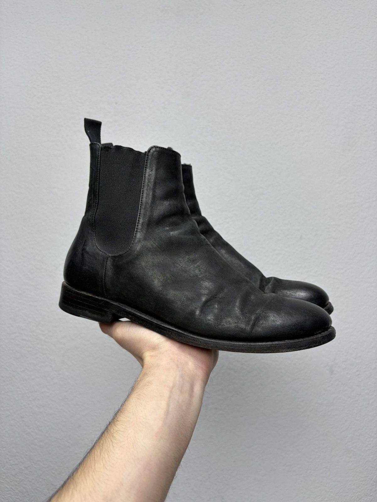 The Last Conspiracy AS 98 Vibe Artisan Black Leather Side Zip Ankle Biker Boots Size US 8 / EU 41 - 3 Thumbnail