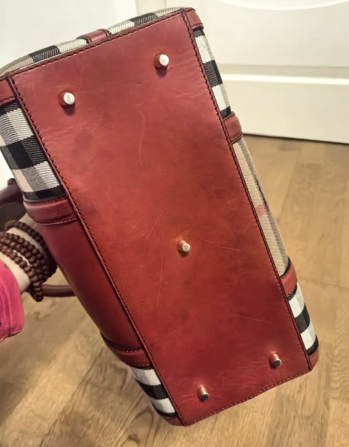 Burberry Burberry Classic Check Boston Bag Size ONE SIZE - 5 Thumbnail