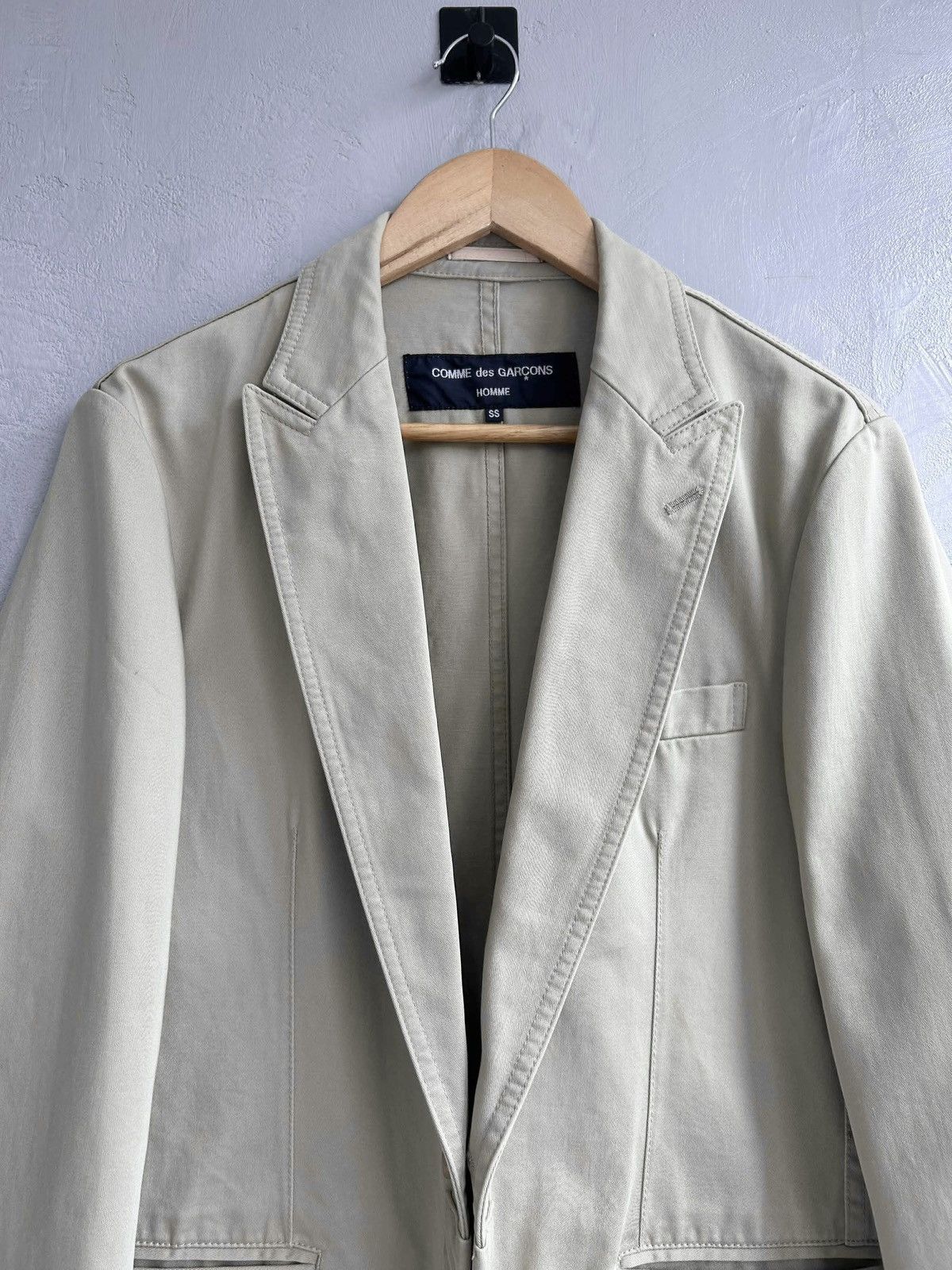 Comme des Garcons Comme Des Garcons Homme AW06 Beige Blazer Size US M / EU 48-50 / 2 - 3 Thumbnail
