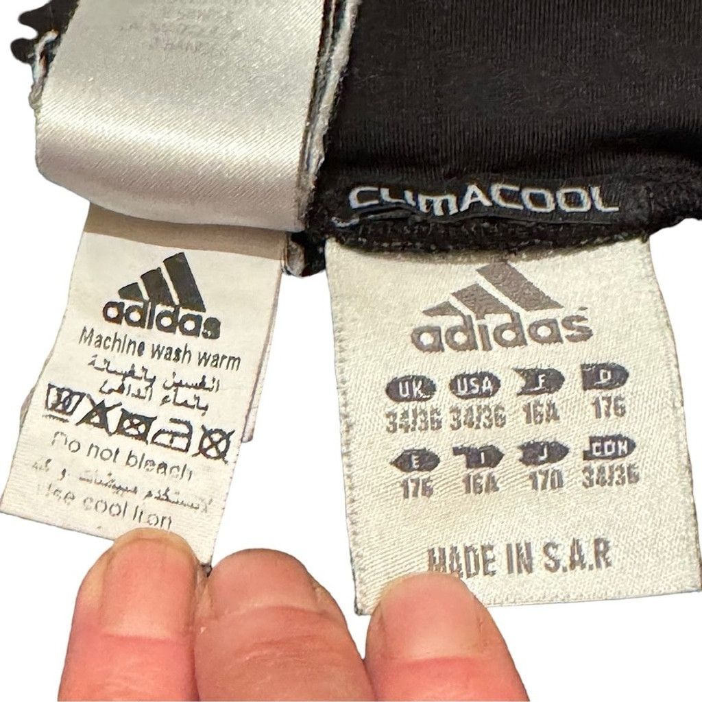 Adidas Adidas Women Size XS 3-Stripe 3/4 Pants Black Size 38" / US 16 / IT 52 - 3 Thumbnail