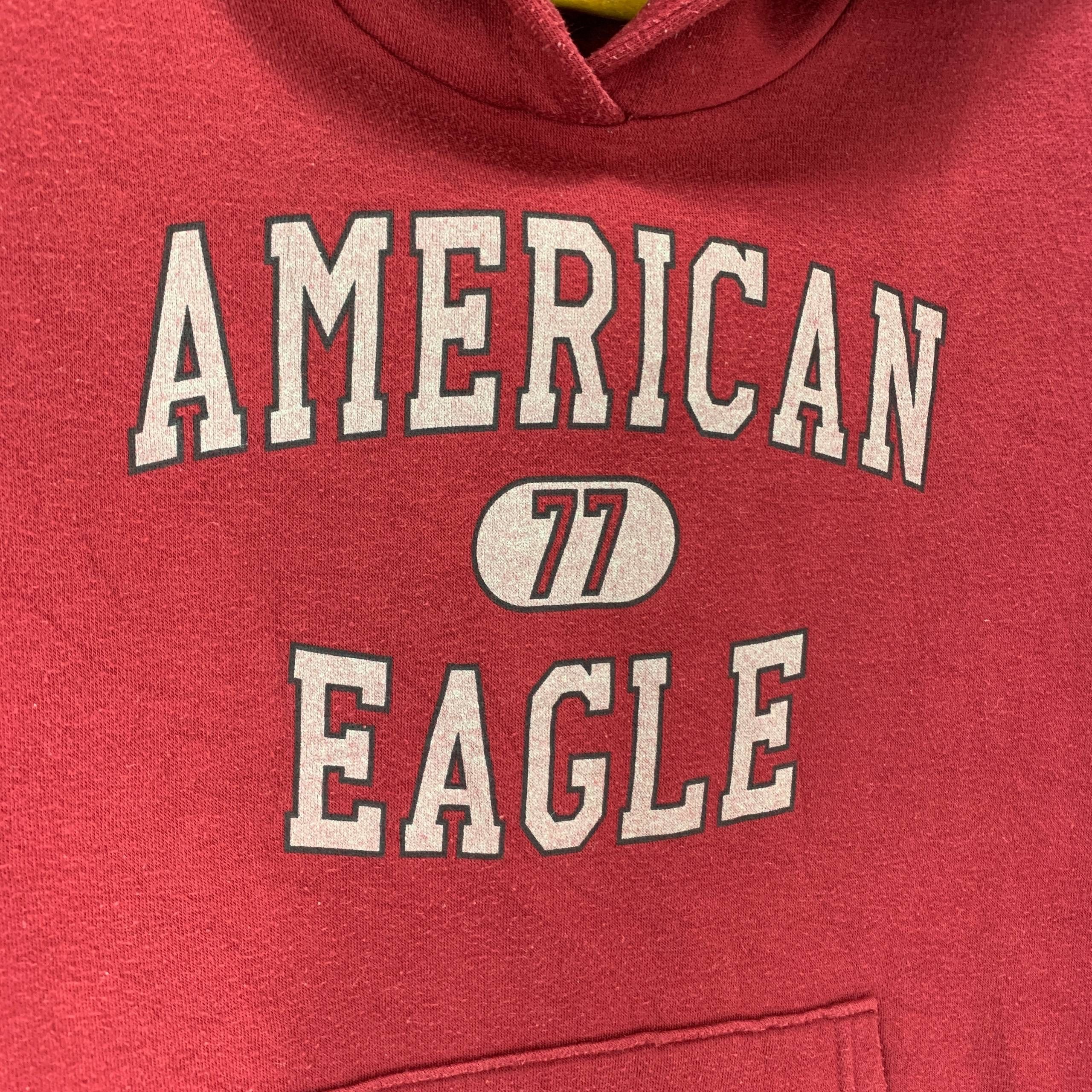 American Eagle Outfitters AMERICAN EAGLE Hoodie Pullover #2576/V Size US XS / EU 42 / 0 - 2 Thumbnail