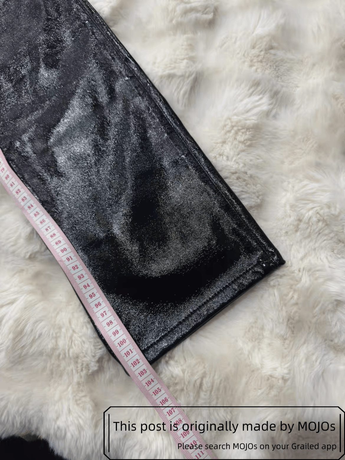 Saint Laurent Paris Sz 32 Saint Laurent Paris Patent Wax Denim mojos1923 Size US 32 / EU 48 - 9 Thumbnail