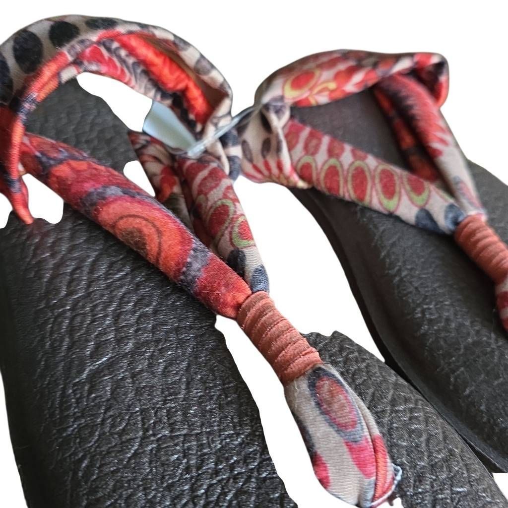 Sanuk Sanuk Women's Size 6 Red Brown Yoga Sling 2 Yoga Mat Sandals Size US 6 / IT 36 - 5 Thumbnail