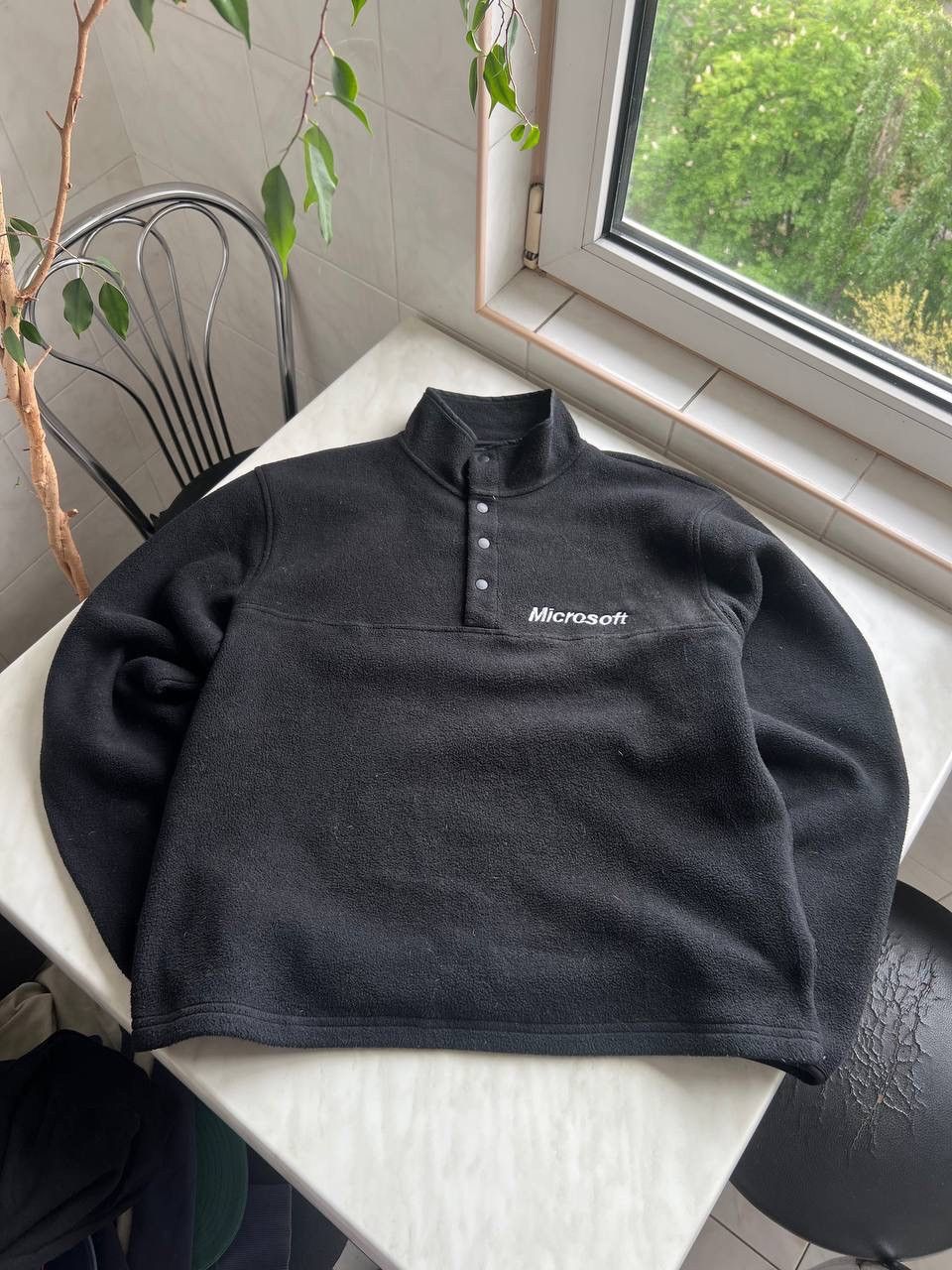 Microsoft Vintage microsoft sweatshirt 2000s Sherpa fleece Size US M / EU 48-50 / 2 - 2 Thumbnail